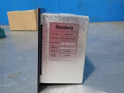 New | in-Stock RANSBURG A1231100 Power Supply - High Voltage Ohio US | HGR 24 #1064508