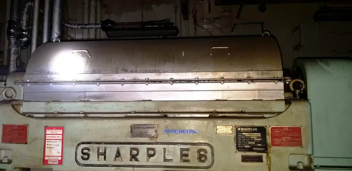 Sharples P3400 decanter centrifuge, 316SS.