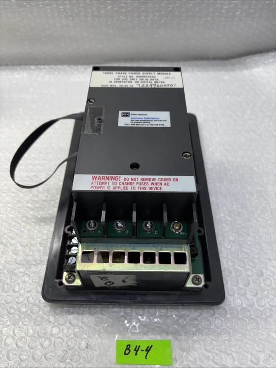 Used Cutler Hammer 9966D75G02 Meters - Misc | J&J Industrial Supply #543809