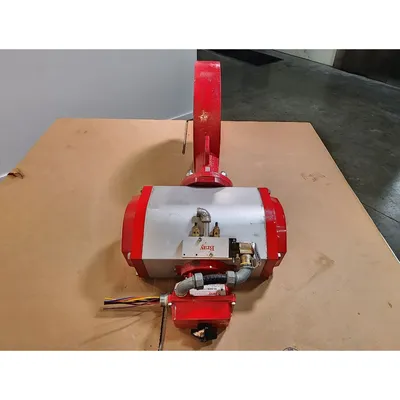 Used  Bray 12" Dia. Series 30 Resilient Seated Wafer Butterfly Valve