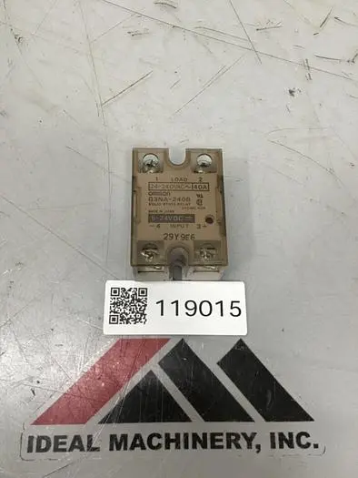 Used OMRON G3NA-240B Relays & Switches Michigan US | Ideal Machinery #572272
