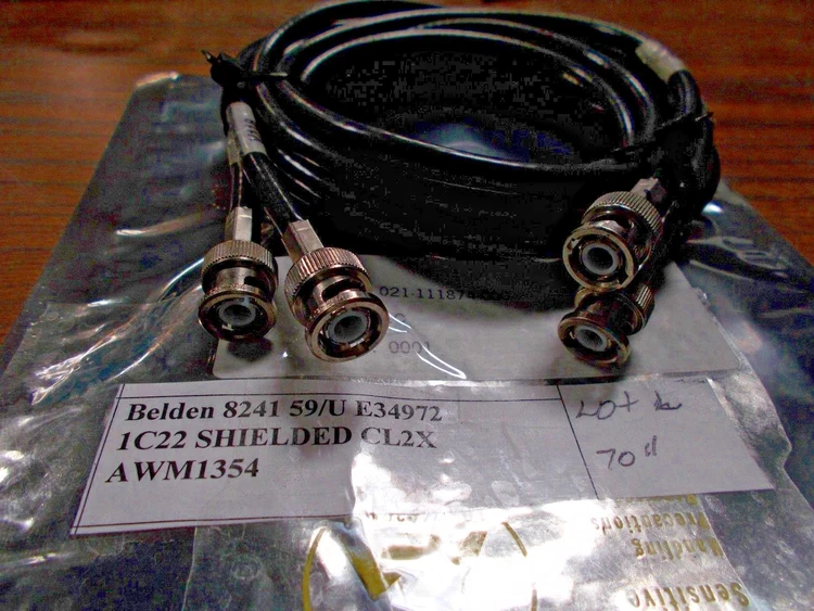 Used Belden 59/U cable 70" Cable & Wire Arizona US | ASSET CONVERSION SPECIALISTS, INC. #308267