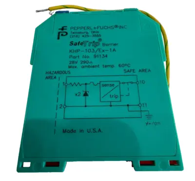 NEW PEPPERL+FUCHS KHP-103/EX-1A FUSE ZENER BARRIER KHP103EX1A