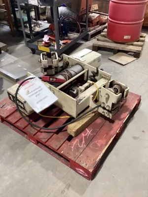 Coffing 1 Ton Hoist On Trolley 20′ WRT2010 3LH 230/460V