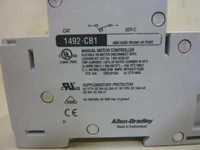 USED ALLEN BRADLEY 1492-CB1/G040 SER C
