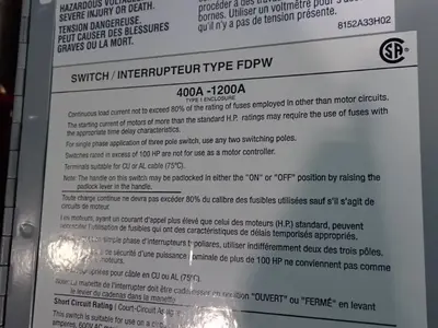 NEW EATON FDPW365MR