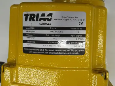New | in-Stock TRIAC XE-690AXL HQ-0083800100 Valves/Fittings Texas US | Aucto #1307077