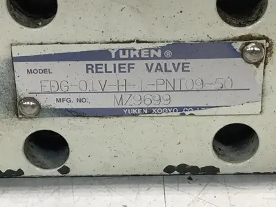 USED YUKEN EDG-01V-H-1-PNT09-50
