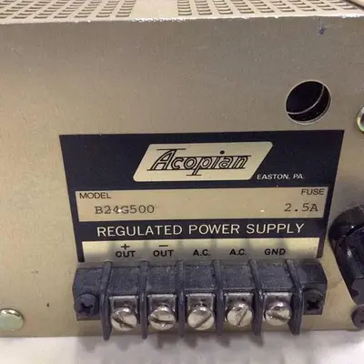 USED ACOPIAN B24G500