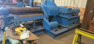 Used WEBB 9L Plate Bending Rolls including Pinch Illinois US | Bridgeline Machinery Corp. #1343207