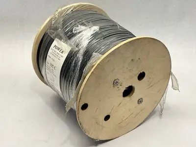 NEW ELECTRIC WIRE CORP CABLE 24AWG 2 CONDUCTOR 300V 5000FT ROLL