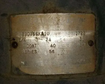 USED GENERAL ELECTRIC 5BCG56KA10
