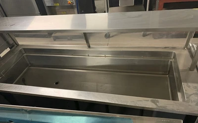 72-0255 Vollrath 37076 74" Self Contained Full Service Cooler Display Case