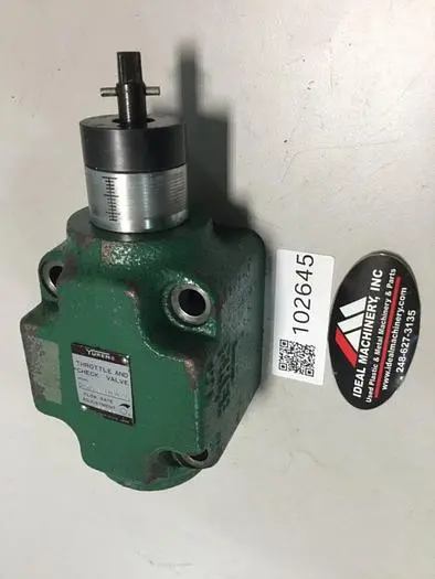 Used YUKEN SRCG-06H-4111 Valves/Fittings Michigan US | Ideal Machinery #707602