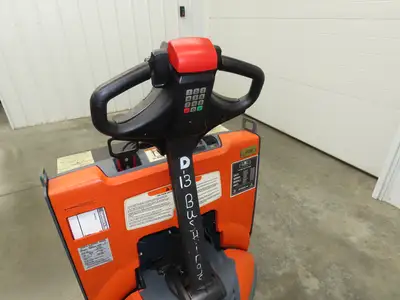 Toyota 8HBW23 Electric Walkie Pallet Jack 4500 lb 45" Forks 8.5" Lift 24V