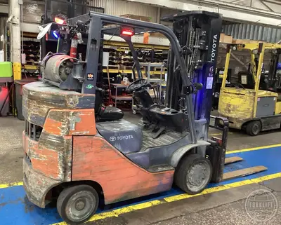Used 2019 TOYOTA 8FGC35U-BCS Liquid Propane Forklifts Illinois US | Forklift Exchange #1274721