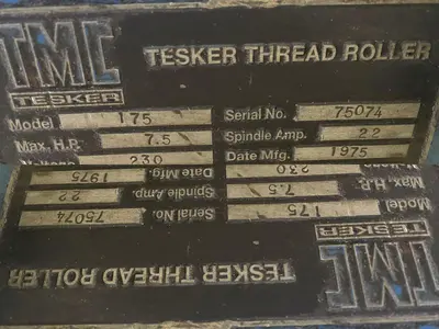 USED TESKER 175