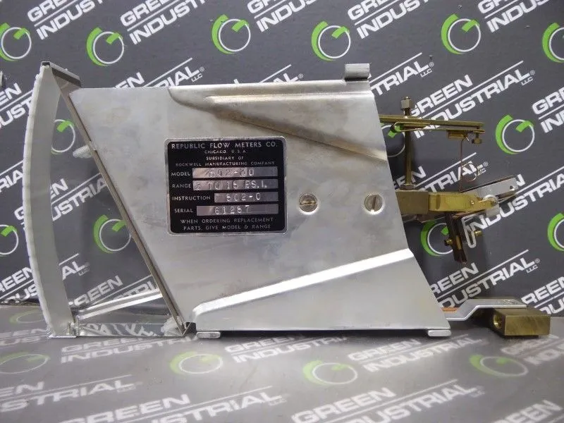 USED REPUBLIC FLOW METERS CO. 502-30