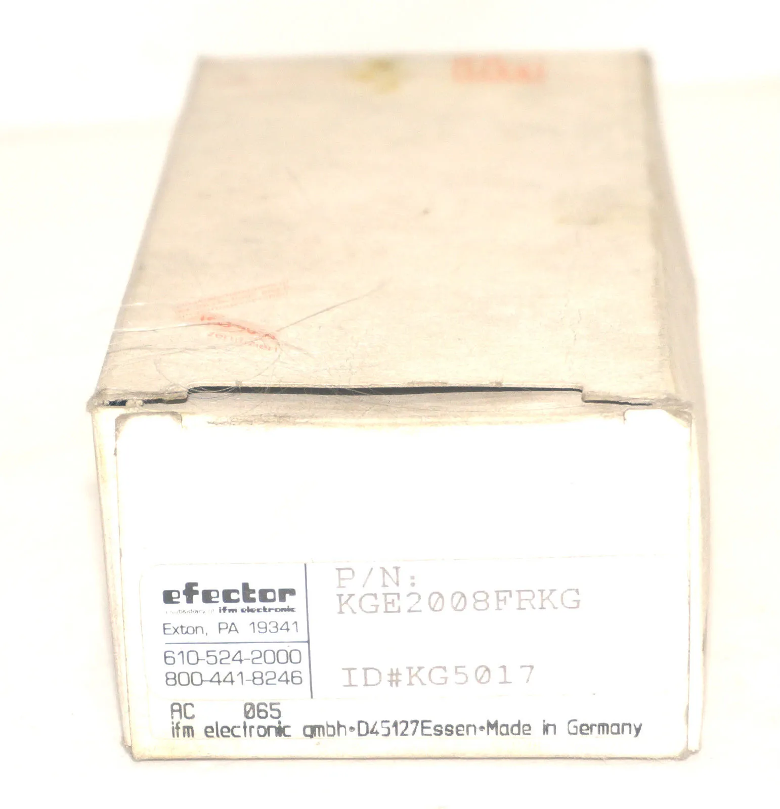 NEW EFECTOR KGE2008-FRKG PROXIMITY SENSOR KG5017 KGE2008FRKG
