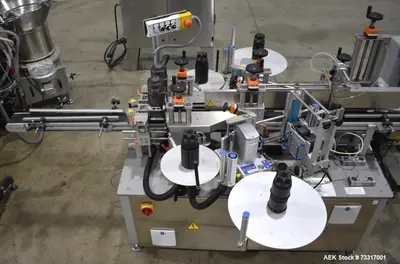 Used CAPMATIC 4A/X-PP-22 Liquid & Paste Complete Packaging Lines Illinois US | Aaron Equipment #87118