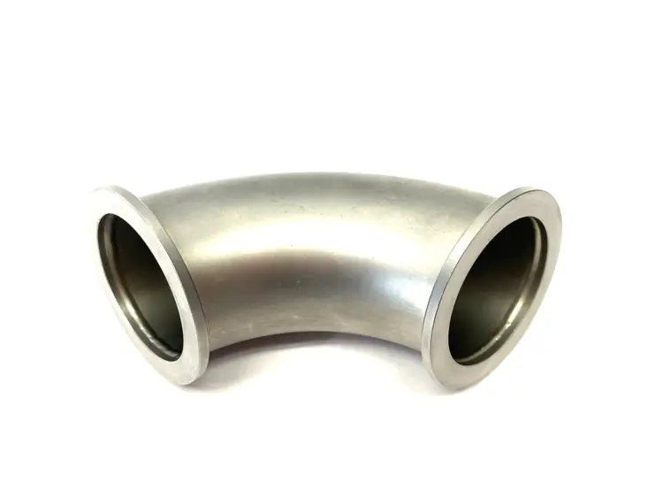Used AGILENT STAINLESS STEEL ELBOW, 90°, NW40, 2.56 INCH CLEARANCE Valves/Fittings Michigan US | Maverick Industrial Sales #1091402