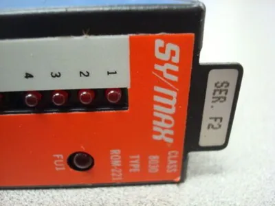 Square D 8030 ROM-221 SY/MAX Output Module Series F2 Used
