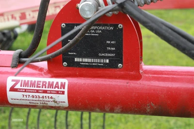 Used 2023 MASSEY FERGUSON RK451TR Hay Rakes Pennsylvania US | Zimmerman Farm Service #1410032
