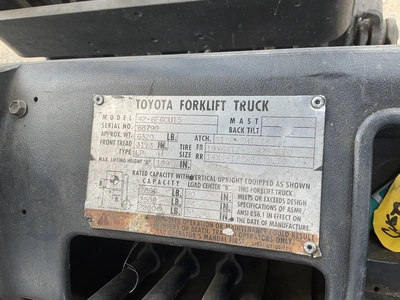 Used TOYOTA 42-6FGCU15 Misc Forklifts Michigan US | Miedema Asset Management Group #1324594