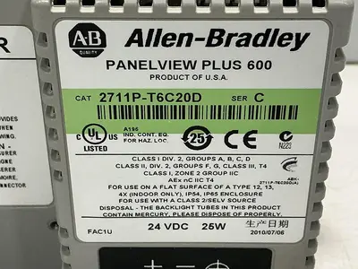 USED ALLEN BRADLEY 2711P-T6C20D