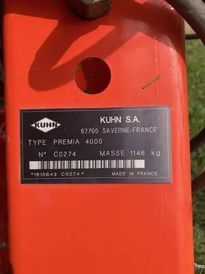 Used KUHN PREMIA 4000 Seed Drills Pennsylvania US | Trustworthy Equipment #1403614