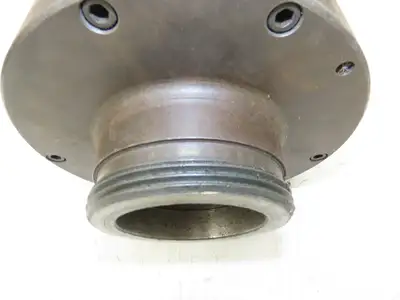 Cushman 1010208L0B 3-Jaw Independent Manual Lathe Chuck 8" OD L0 Taper Mount