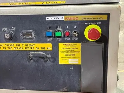 Used FANUC M-16IB/20, WITH R-J3IC CONTROL, CABLES & TEACH PENDANT. Robots | Harbor Machinery Inc. #1283348