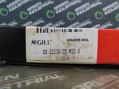 McGill SB 22215 C3 W33 S Spherical Roller Bearing 75mm Bore 130mm OD 31mm W New
