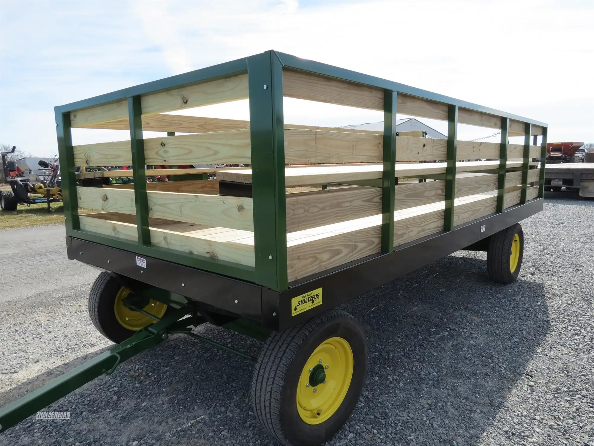New | in-Stock 2026 STOLTZFUS 7X16 Agricultural Trailers Pennsylvania US | Zimmerman Farm Service #1410177