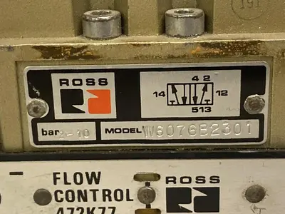 Used ROSS W6076B2301 Solenoid Valves Ohio US | Surplus Asset Holdings #1246270