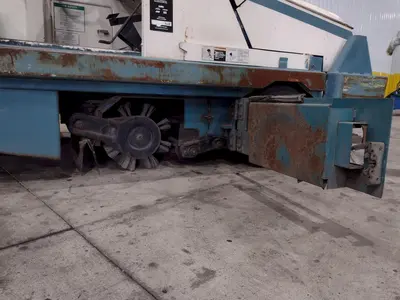 TENNANT MODEL #360 POWERED FLOOR SWEEPER: STOCK #21128