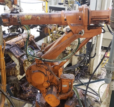 ABB IRB1400-M98 Robot Manipulator Arm w/ Controller and Teach Pe