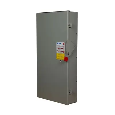 Eaton DH225FRK Disconnect Safety Switch, 2-Pole, 240V, 400A, Fused [New]
