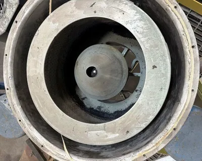 Tolhurst 32 x 20 perforate basket centrifuge, 316SS.