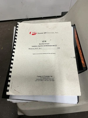 Used FUSION UV SYSTEMS LC-6 UV Curing Systems Ohio US | Equipment Recovery Corp. #1331822