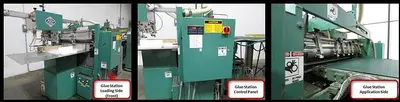 USED RSN CRATHERN SHEETFED LAMINATOR CASEMAKER