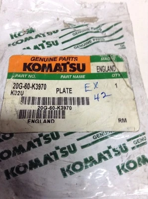 NEW Komatsu 20G-60-K3970