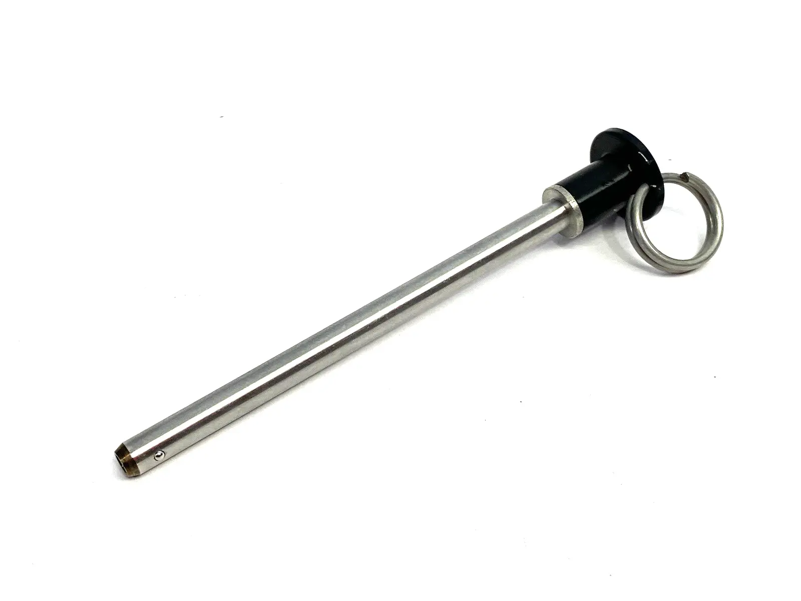 USED JERGENS BUTTON HANDLE QUICK RELEASE PIN 1/4 X 3.50 SS