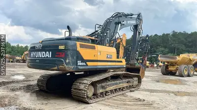 Used 2023 HYUNDAI HX380AL Excavators South Carolina US | National Equipment Dealers #1422414