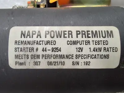 USED NAPA 44-9254