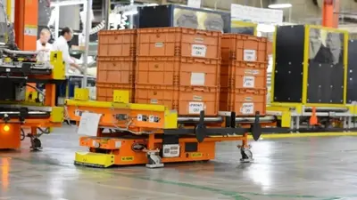 INVIO ECKHART E3500 – AGV Automated Guided Robot – Warehouse Automation