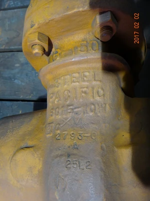 Pacific 6", Class 150, WCB, Gate Valve