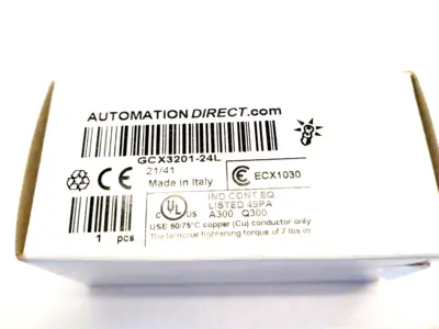 NEW AUTOMATION DIRECT GCX3201-24L, ECX1030