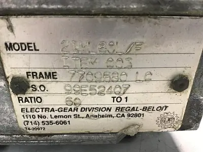 USED ELECTRA 21ML60L/F