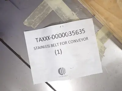 27 1/2" S/s Conveyor Belt